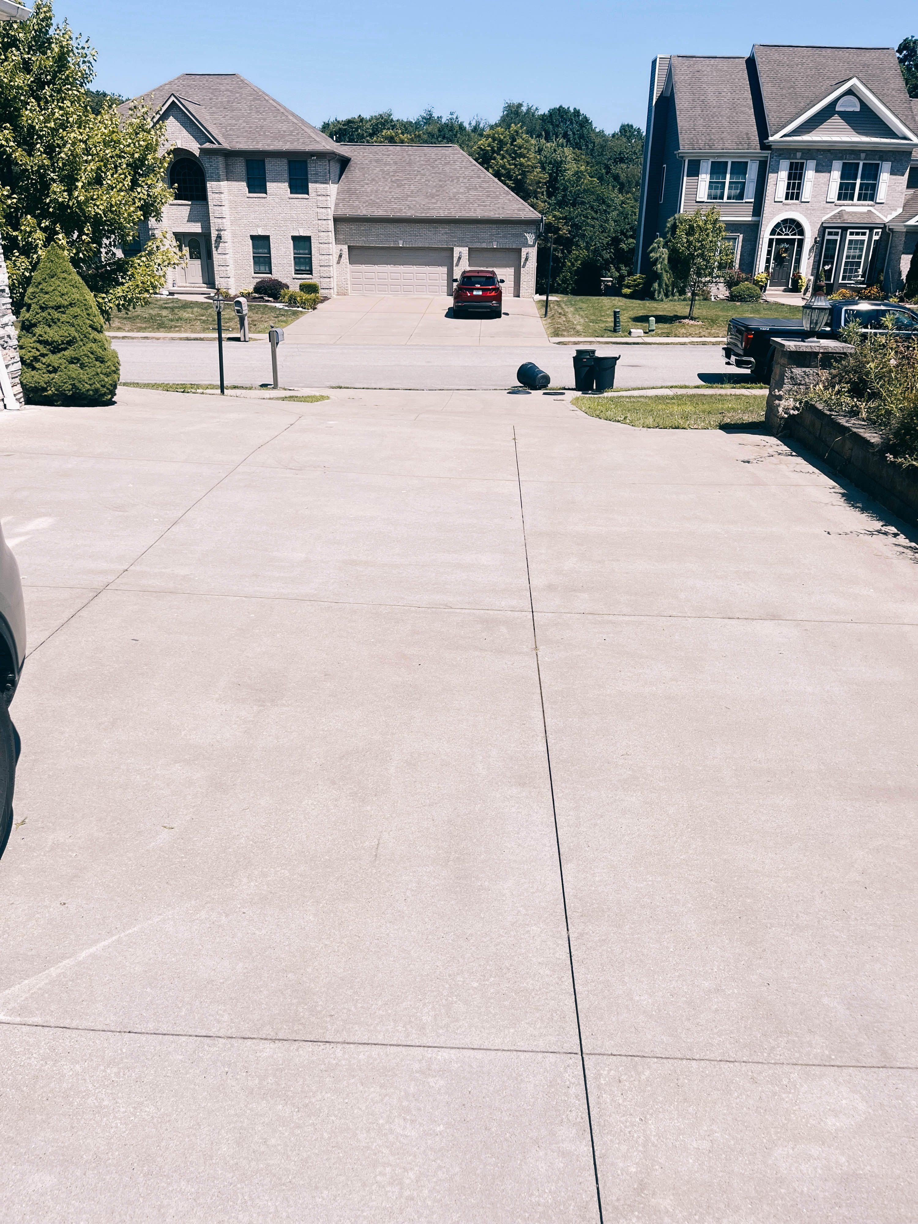 After: Driveway Cleaning