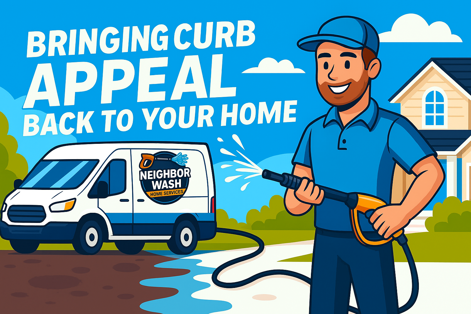 NeighborWash Home Services - Bringing curb appeal back to your home